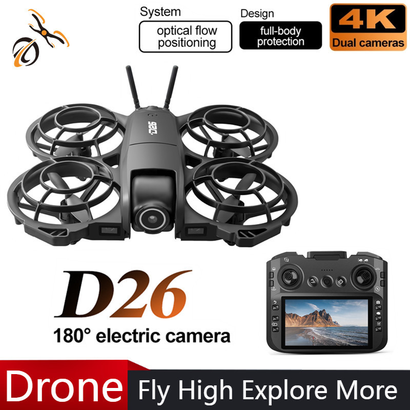 Drone Cinematic - D26 Drone 4K Aerial HD 180°
